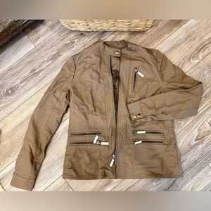 Faux Leather Apt. 9 Lightweight Jacket